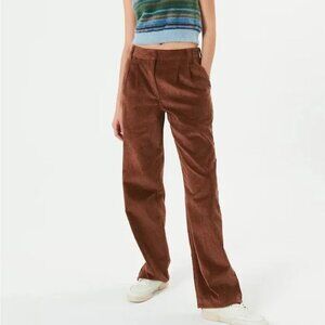 Artizia Sunday Best Brown Mid Rise Straight Leg Corduroys size 00